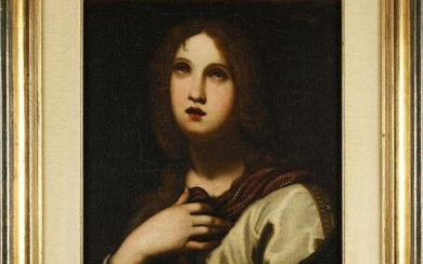 ARTISTA TOSCANO DEL XVII SECOLO Penitent Magdalene.