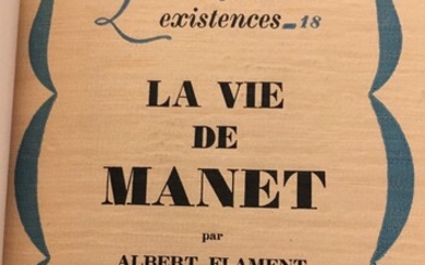 Albert FLAMENT,"LA VIE DE MANET", édition... - Lot 39 - Millon