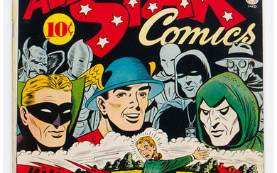 All Star Comics #6 (DC, 1941) Condition: FR. Johnny...
