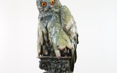 Amphora Owl Lamp