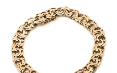 SOLD. An 8k gold bracelet with extra links. L. 20 cm. – Bruun Rasmussen Auctioneers...