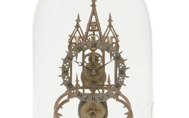 An English skeleton clock