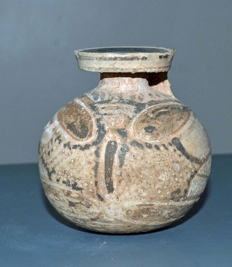 Ancient Greek Terracotta Corinthian Aryballos