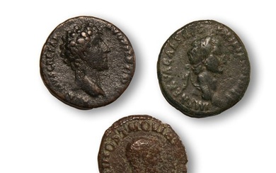 Ancient Roman Imperial Coins - Mixed AE As Group [3]