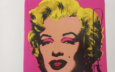 Andy Warhol, "Marilyn (Invitation)"