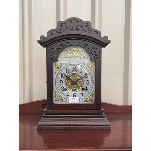 Antique Ansonia eight day shelf clock, with pendulum, approx...