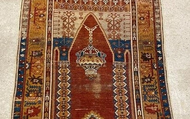 Antique Persian Prayer Carpet, 6ft x 3ft 11in.