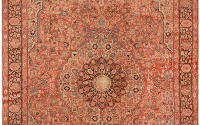 Antique Persian Tabriz Rug 11 ft 8 in x 8 ft 4 in (3.56 m x 2.54 m)