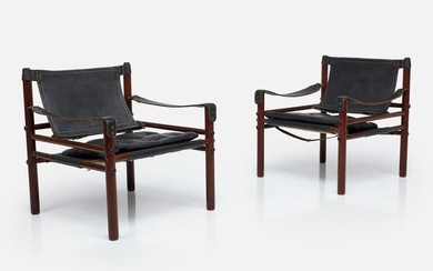Arne Norell, 'Sirocco Safari' Chairs (2)