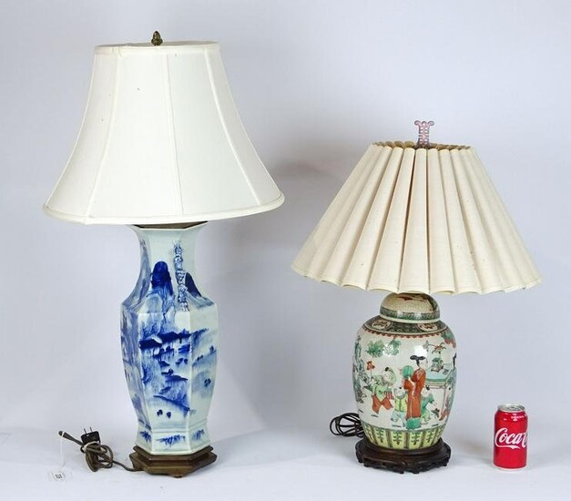 Asian Ceramic Lamps