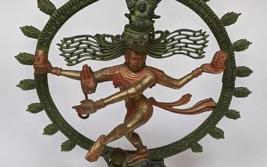 Asian Hindu Bronze of Shiva Natarzaja