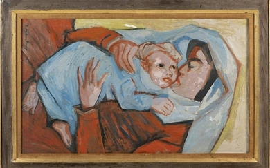 BRUNO KRAUSKOPF (Germany, 1892-1960), "Mother and