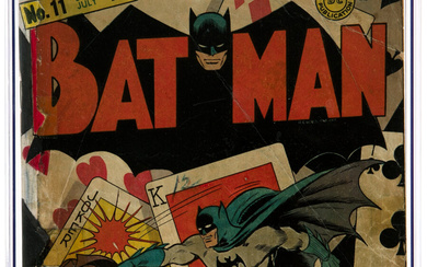 Batman #11 (DC, 1942) CGC Apparent PR 0.5 Extensive...