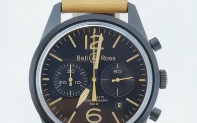Bell & Ross - 126 Aviation Heritage Chronograph - 126-94-SC - Men - 2011-present