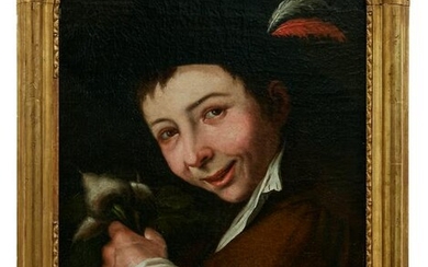 Bildnis eines Knaben mit Rueben, Italienischer Meister