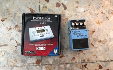 Boss, Korg - Pandora PX5D e CH-1 - Multiple models - Effect pedal