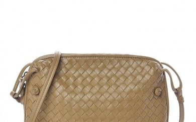 Bottega Veneta - Nappa Intrecciato Pillow Crossbody Messenger Bronze Shoulder bag