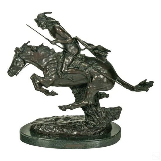 Bronze Western Sculpture after Frederic Remington