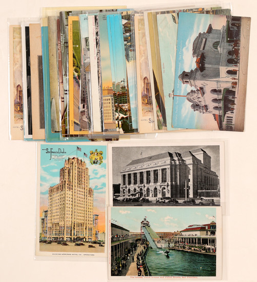 Buildings in San Francisco, Post Cards #102791