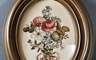C 1900'S Floral Carle Painting