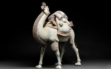 CHINESE TANG DYNASTY TERRACOTTA CAMEL - TL TESTED