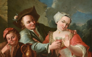 FOLLOWER OF JEAN-BAPTISTE CHARPENTIER (FRENCH 1728-1806), BOIS DONC MA BELLE; L'ATTRAPE-NIGAUD