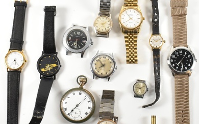 COLLECTION OF VINTAGE & MODERN WRISTWATCHES