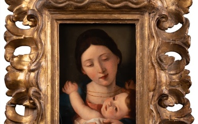 Carlo Cignani (Bologna 1628 - Forlì 1719), Bottega di, Madonna...