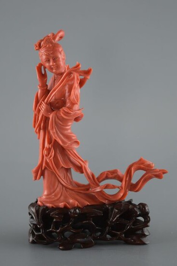 Carving - Coral - China - Qing Dynasty (1644-1911)