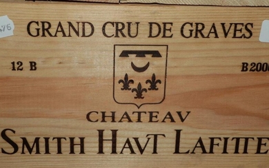 Château Smith Haut Lafitte 2000 Pressac-Léognan (twelve bottles)