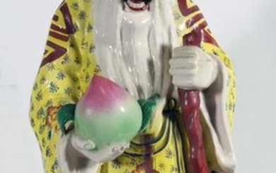 Chinese Porcelain Figure Of A Elder