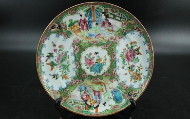 Chinese Rose Medallion Plate