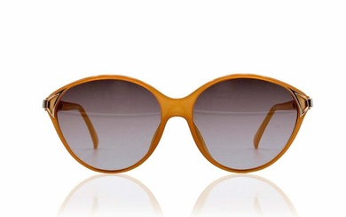 Christian Dior - Vintage Orange Acetate Sunglasses 2306 40 55/15 125mm - Sunglasses