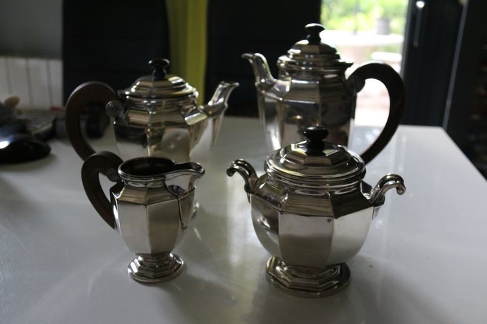 Christofle "Gallia" - Teapot (4) - silver plated