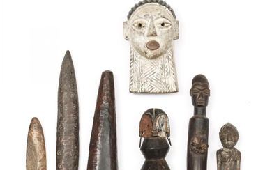 D.R. Congo, Luba miniature mask