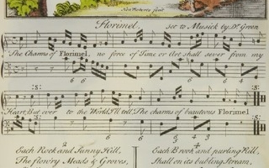 Decorated sheet music