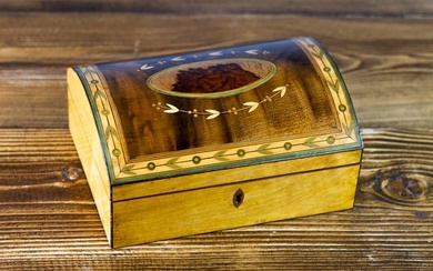 Decorative Inlaid Georgian Box 1800