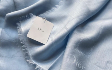 Dior silk and cashmere shawl