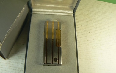 Dunhill - Alfred - Pocket lighter - Palladium & gold plated