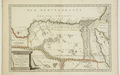 ÉGYPTE, LYBIE. Carte de 1655 : « Royaume... - Lot 39 - Vermot et Associés