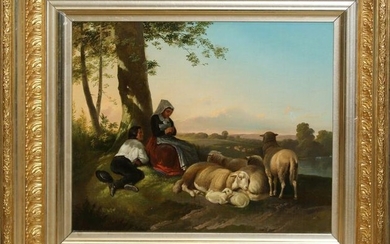 Early 19th c Continental School Pastoral