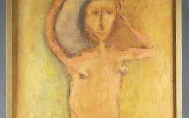 Edgar Avila Echazu, "Desnuda," 20th c. O/C.