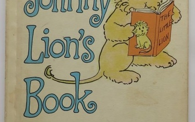 Edith Thacher Hurd, Johnny Lion's Book, 1965, Clement Hurd illustrations