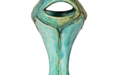 Edmond LACHENAL (1855 - 1948) 1919 Petit vase en céramique...