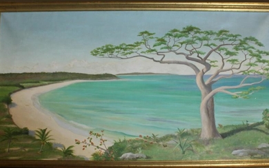 Edward Bruce (AM 1879-1943) Seascape