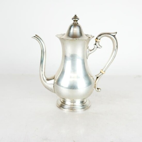 English Style Sterling Silver Teapot