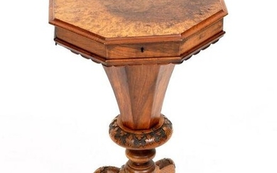English Victorian Sewing Table