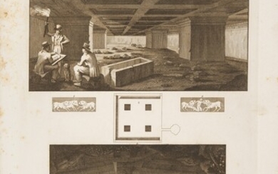 [Etruschi]. Micali, Giuseppe. Antichi monumenti per servire all'opera intitolata L'Italia avanti il dominio dei romani. Firenze, 1810.