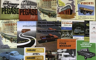 Euro, Japanese truck and bus brochures - 1940’s-19