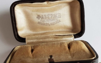 FABERGE - ANTIQUE RUSSIAN IMPERIAL BOX CASE